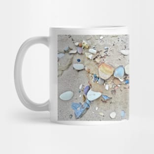 Rock ,Pebble,Sand -Beach Installation Mug